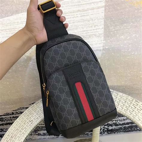 man gucci bag|gucci sling bags men's.